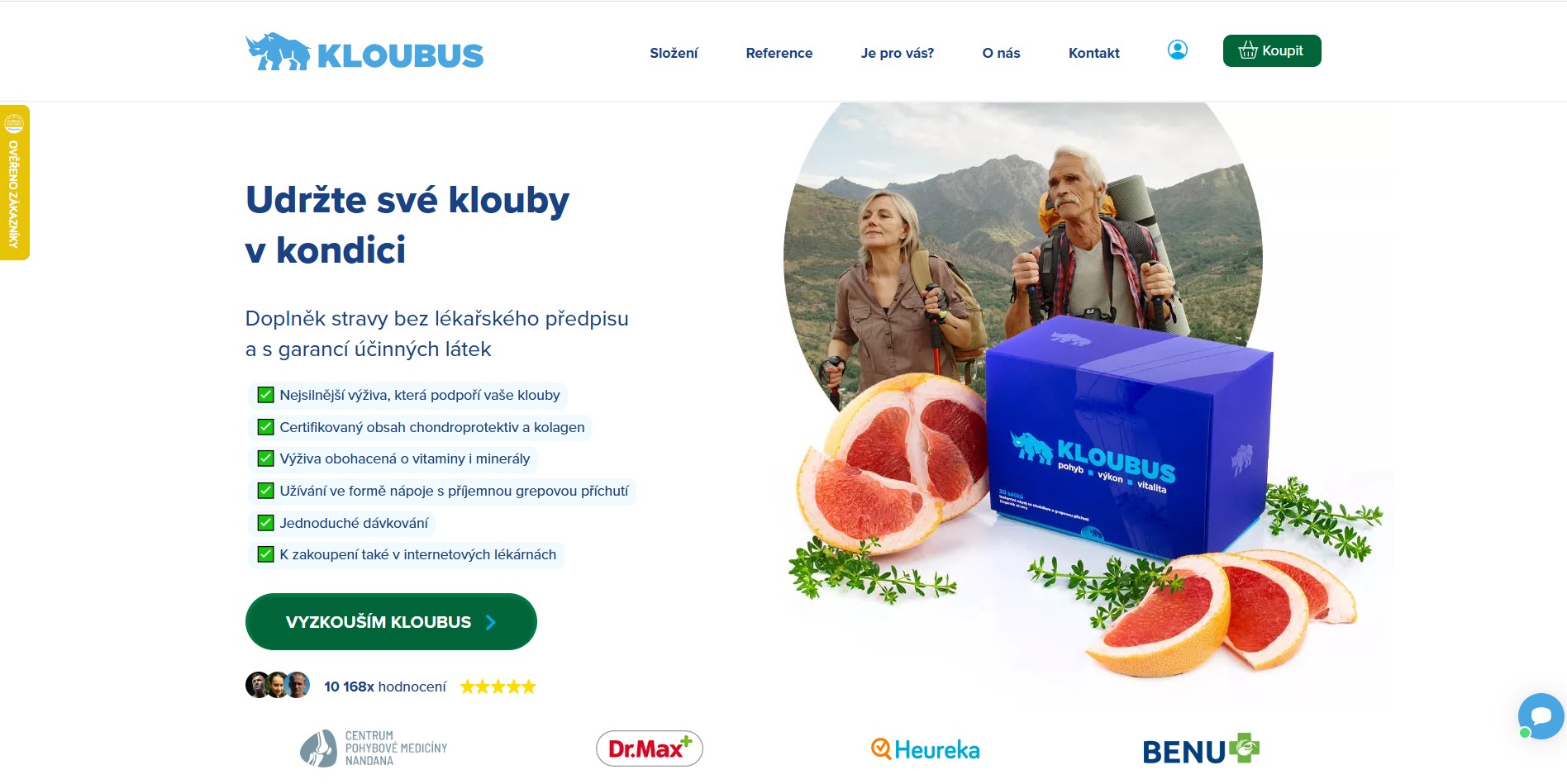 Kloubus Recenze